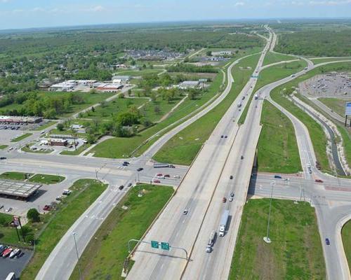 Aerial photo of US-412/I-44/193rd